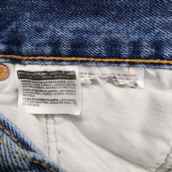 Vintage Levi's 501 XX Button Fly Denim Jeans Size W42 L32 Blue Straight Cotton - Picture 8 of 13